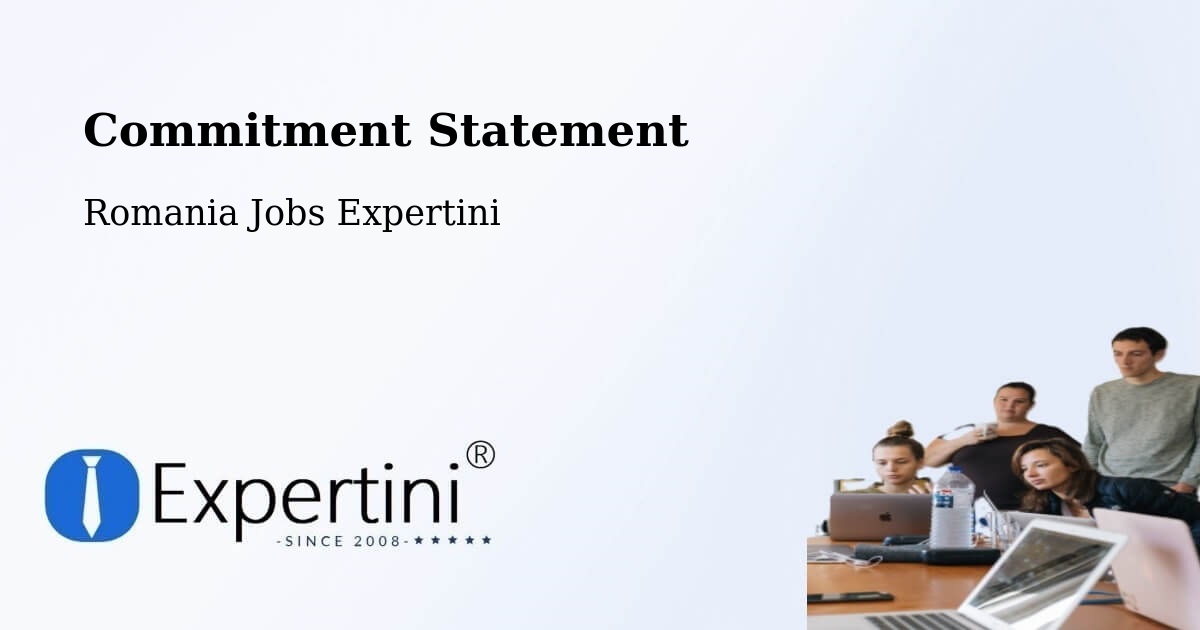 Corporate Commitment – Comuna Stănileşti - Romania Jobs Expertini